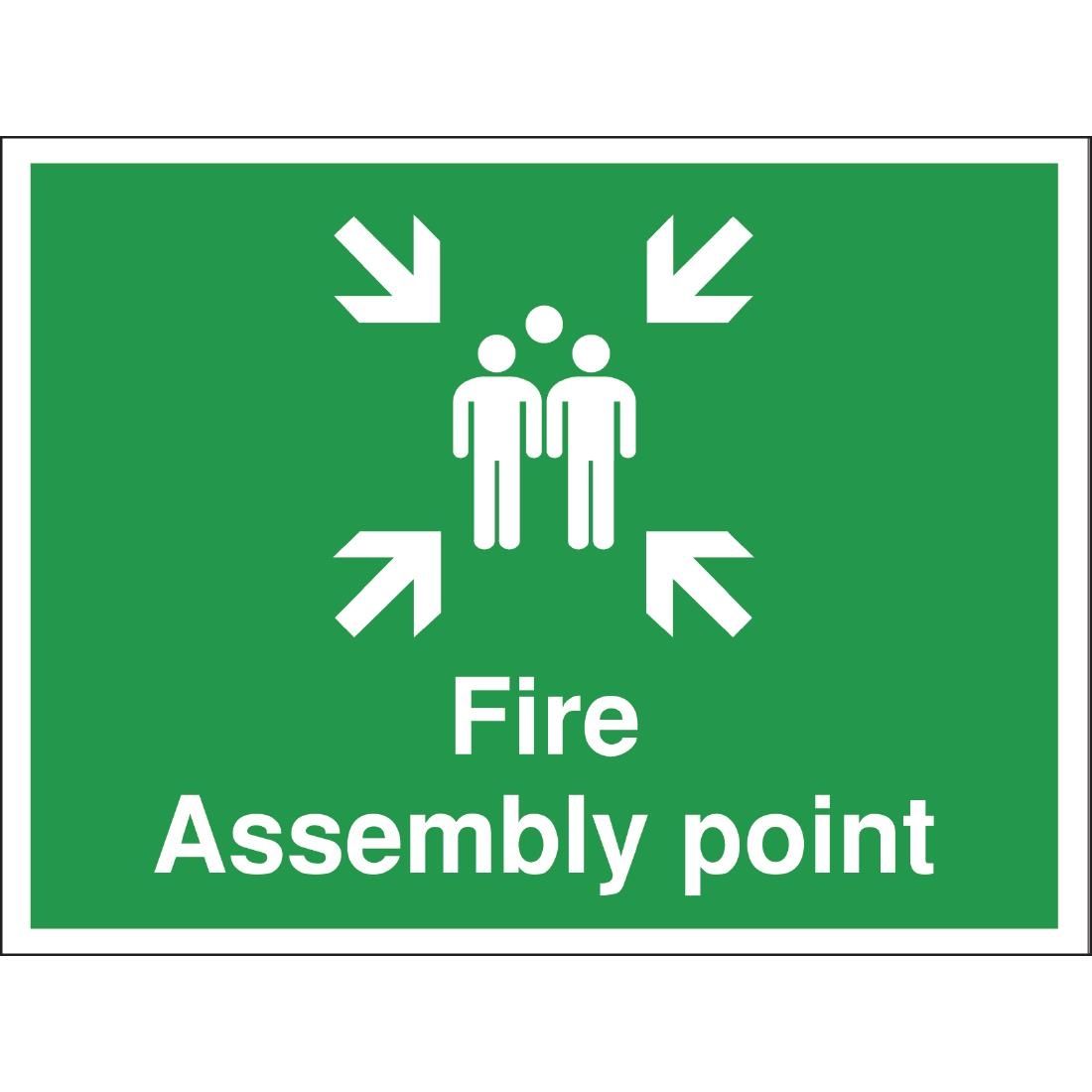 Fire Assembly Point Sign JD Catering Equipment Solutions Ltd