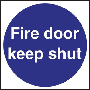 Fire Door Sign JD Catering Equipment Solutions Ltd