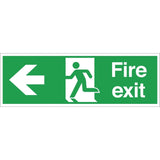 Fire Exit Sign Arrow JD Catering Equipment Solutions Ltd