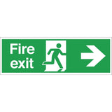 Fire Exit Sign Arrow JD Catering Equipment Solutions Ltd