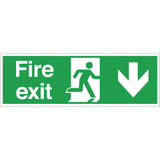 Fire Exit Sign Arrow JD Catering Equipment Solutions Ltd