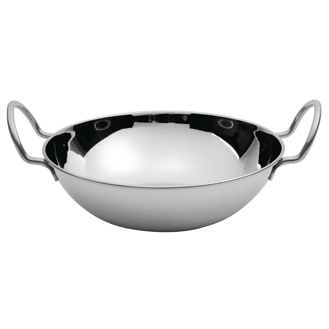 Flat Bottomed Small Balti Serving Dish JD Catering Equipment Solutions Ltd