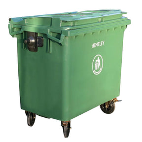 Flat Top Lid Wheelie Bin JD Catering Equipment Solutions Ltd