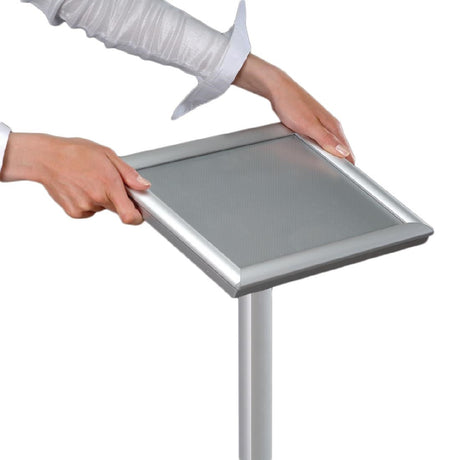 Freestanding Aluminium Menu Display Stand A4 JD Catering Equipment Solutions Ltd