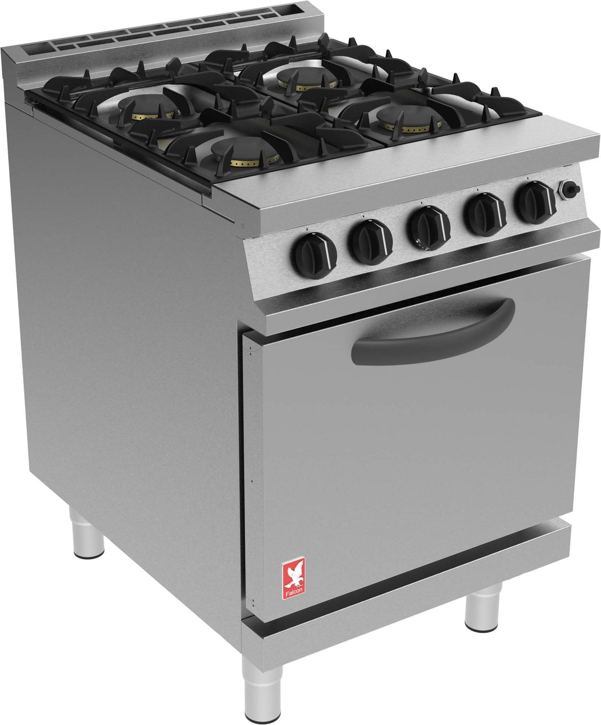 Falcon Dominator Plus 4 Burner Natural Gas Oven Range with Drop Down G3161D | GP009-N – JD Catering Equipment