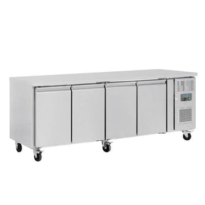 G379 Polar U-Series Four Door Counter Fridge - JD Catering Equipment Solutions Ltd