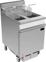 Falcon Dominator Plus G3865F Twin Tank Filtration Double basket Natural Gas/LPG - JD Catering Equipment Solutions Ltd
