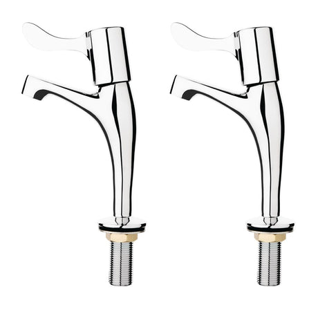 G461 Vogue Basin Pillar Lever Taps (Pack of 2) JD Catering Equipment Solutions Ltd