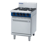 Blue Seal Evolution Series G504B - 600mm Gas Range Static Oven + 600mm griddle - JD Catering Equipment Solutions Ltd