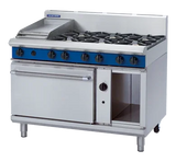 Blue Seal Evolution Series G508C - 1200mm Gas Range Static Oven + 300mm griddle - JD Catering Equipment Solutions Ltd