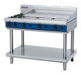 Blue Seal Evolution Series G518A-LS - 1200mm Gas Cooktop Leg Stand + 900mm Griddle - JD Catering Equipment Solutions Ltd