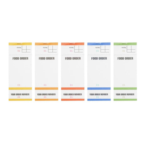 G522 Bar Food Pad With Order Tickets Single Leaf (Pack of 50) JD Catering Equipment Solutions Ltd