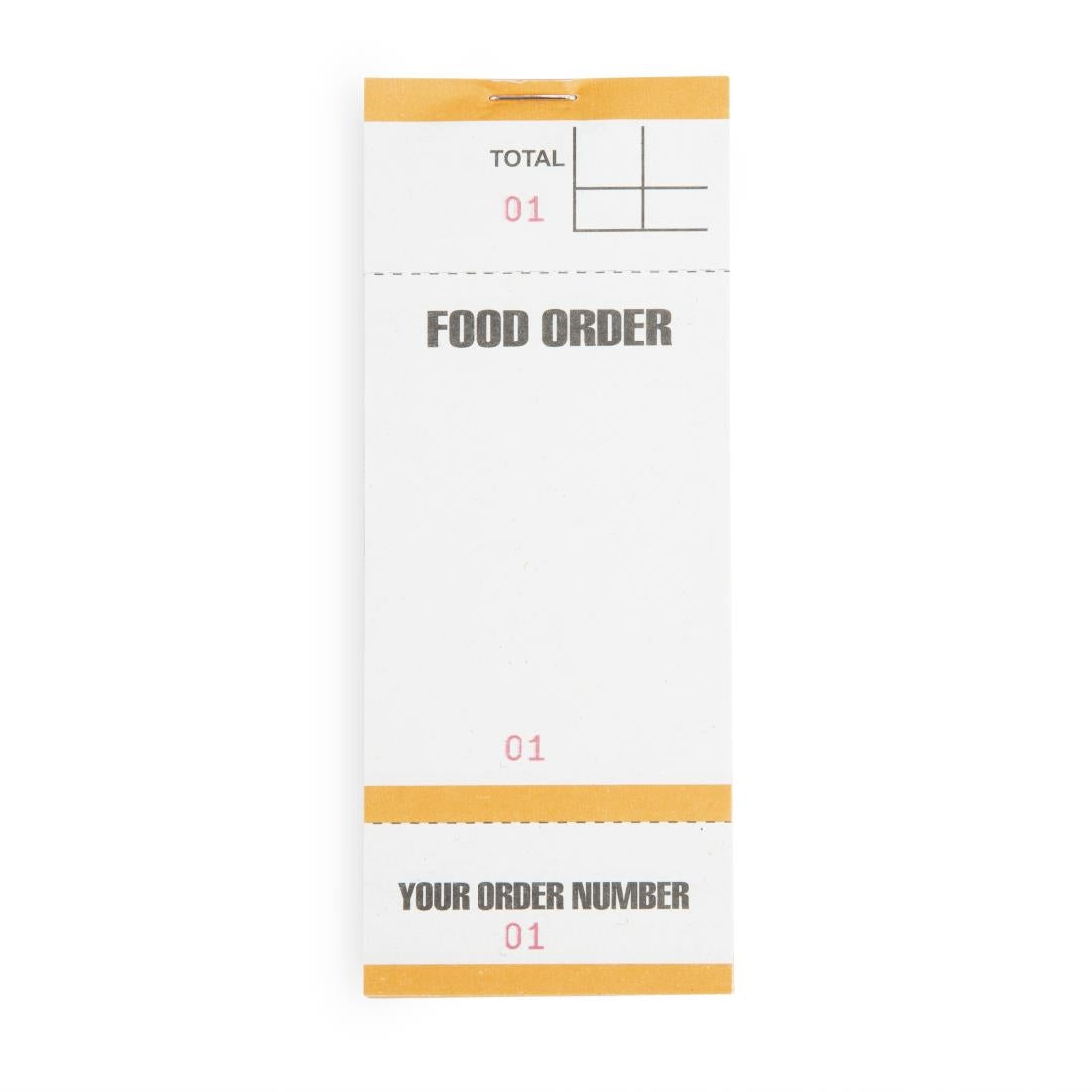 G522 Bar Food Pad With Order Tickets Single Leaf (Pack of 50) JD Catering Equipment Solutions Ltd