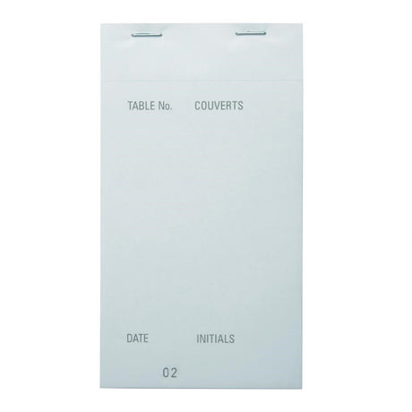 G523 Carbonless Waiter Pad Duplicate Large (Pack of 50) JD Catering Equipment Solutions Ltd