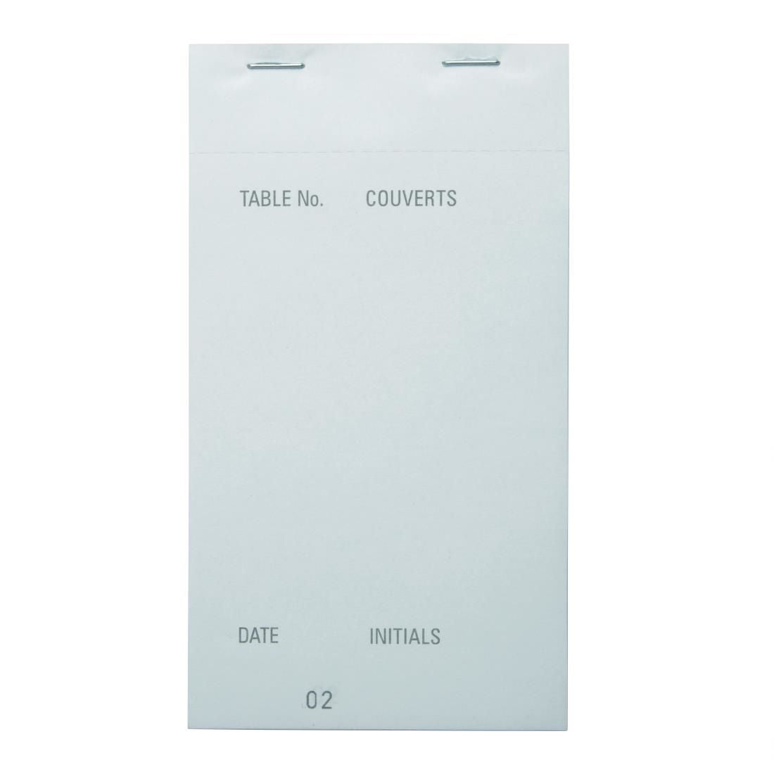 G523 Carbonless Waiter Pad Duplicate Large (Pack of 50) JD Catering Equipment Solutions Ltd