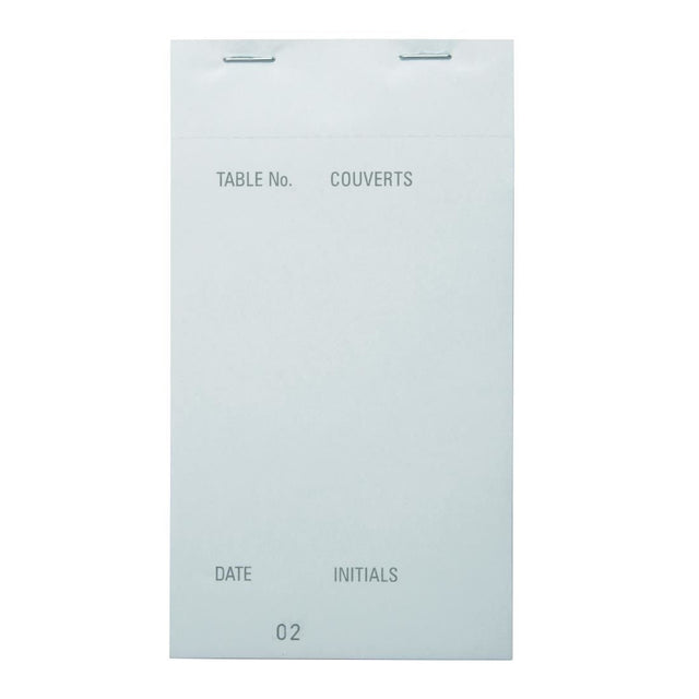 G523 Carbonless Waiter Pad Duplicate Large (Pack of 50) JD Catering Equipment Solutions Ltd