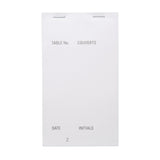 G525 Carbonless Waiter Pad Triplicate (Pack of 50) JD Catering Equipment Solutions Ltd