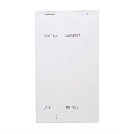 G525 Carbonless Waiter Pad Triplicate (Pack of 50) JD Catering Equipment Solutions Ltd