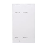 G525 Carbonless Waiter Pad Triplicate (Pack of 50) JD Catering Equipment Solutions Ltd