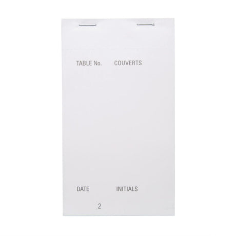 G525 Carbonless Waiter Pad Triplicate (Pack of 50) JD Catering Equipment Solutions Ltd