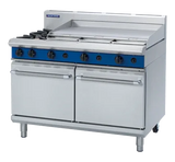 Blue Seal Evolution Series G528A - 1200mm Gas Range Double Static Oven + 900mm griddle - JD Catering Equipment Solutions Ltd