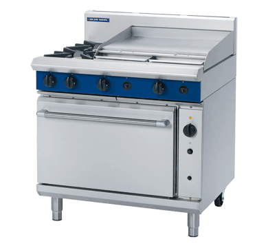 Blue Seal Evolution Series G56B - 900mm Gas Range Convection Oven + 600mm griddle