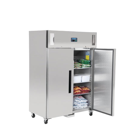 G595 Polar G-Series Upright Double Door Freezer 1200Ltr JD Catering Equipment Solutions Ltd