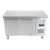 G596 Polar U-Series Double Door Counter Fridge 282Ltr JD Catering Equipment Solutions Ltd