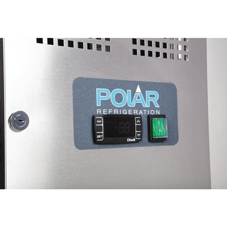 G596 Polar U-Series Double Door Counter Fridge 282Ltr JD Catering Equipment Solutions Ltd