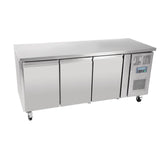 G597 Polar U-Series Triple Door Counter Fridge 417Ltr JD Catering Equipment Solutions Ltd