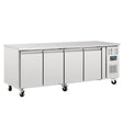 G598 Polar U-Series Four Door Counter Fridge 553Ltr JD Catering Equipment Solutions Ltd