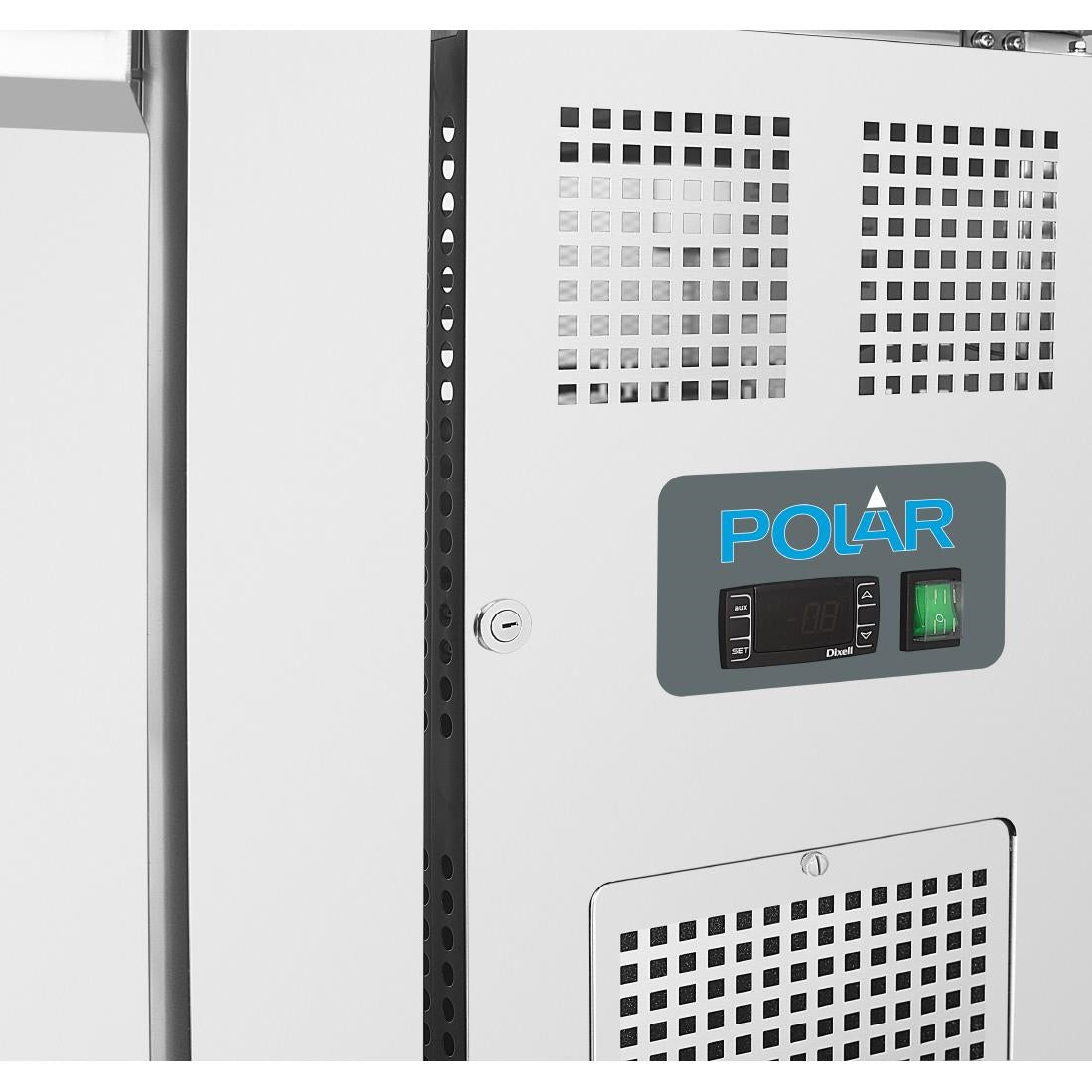 G600 Polar U-Series Triple Door Counter Freezer 417Ltr JD Catering Equipment Solutions Ltd