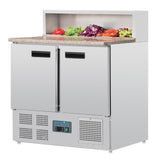 G603 Polar G-Series Pizza Prep Counter Fridge 288Ltr JD Catering Equipment Solutions Ltd