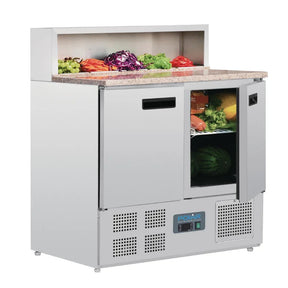 G603 Polar G-Series Pizza Prep Counter Fridge 288Ltr - JD Catering Equipment Solutions Ltd