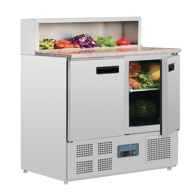 G603 Polar G-Series Pizza Prep Counter Fridge 288Ltr JD Catering Equipment Solutions Ltd