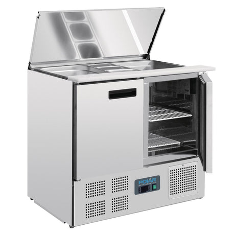 G606 Polar G-Series Saladette Counter Fridge 240Ltr JD Catering Equipment Solutions Ltd