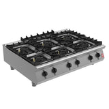 Falcon F900 Six Burner Countertop Boiling Hob Propane Gas G90126 | GR405-P – JD Catering Equipment