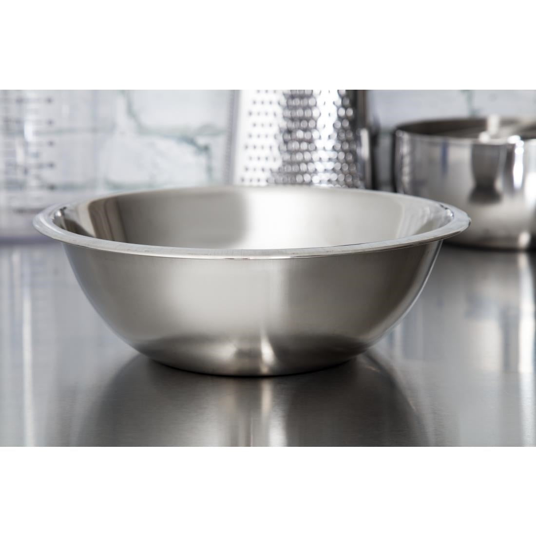 GC135 Vogue Stainless Steel Mixing Bowl 2.2Ltr JD Catering Equipment Solutions Ltd