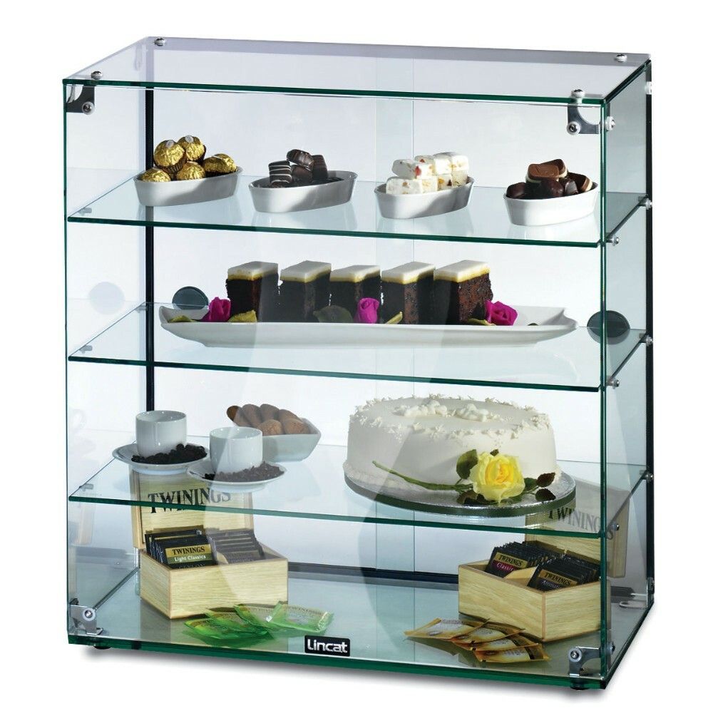 GC46D - Lincat Seal Counter-top Glass Display Case - Rear Sliding Doors - W 607 mm M905 JD Catering Equipment Solutions Ltd