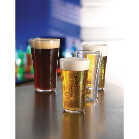 GC545 Arcoroc Ultimate Nucleated Beer Glasses 570ml (Pack of 24) JD Catering Equipment Solutions Ltd