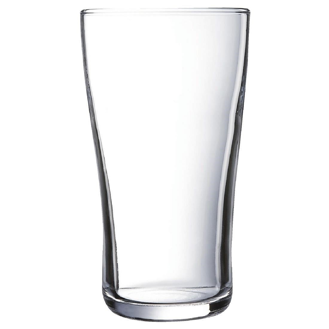 GC545 Arcoroc Ultimate Nucleated Beer Glasses 570ml (Pack of 24) JD Catering Equipment Solutions Ltd
