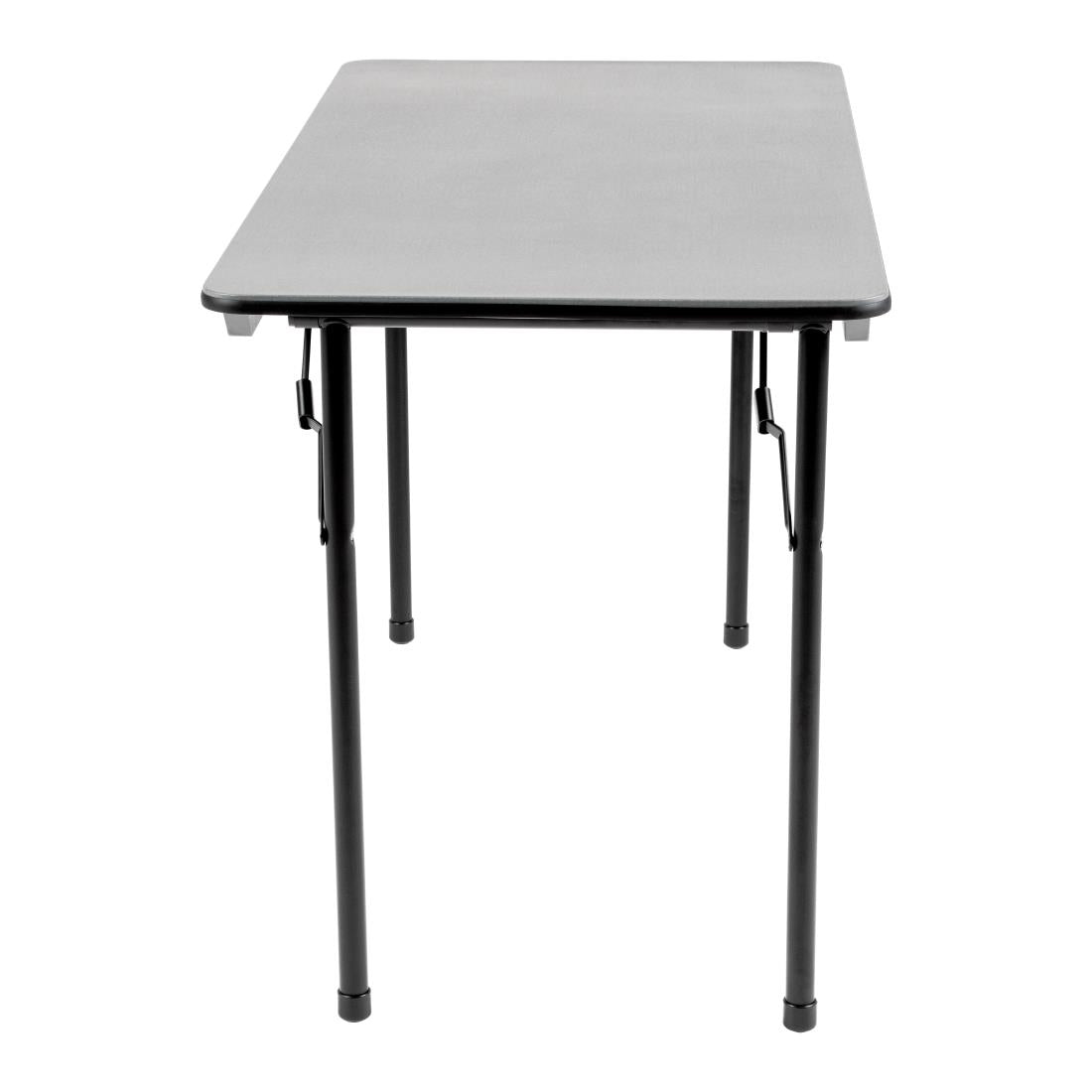 GC594 Bolero ABS Rectangular Folding Table Grey (Single) JD Catering Equipment Solutions Ltd