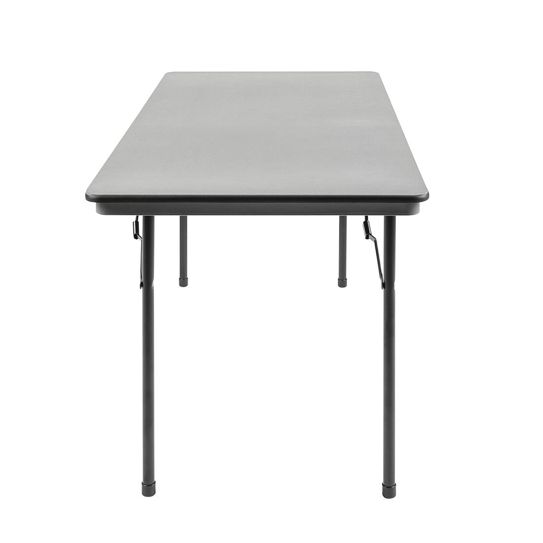 GC595 Bolero ABS Rectangular Folding Table Grey 5ft JD Catering Equipment Solutions Ltd