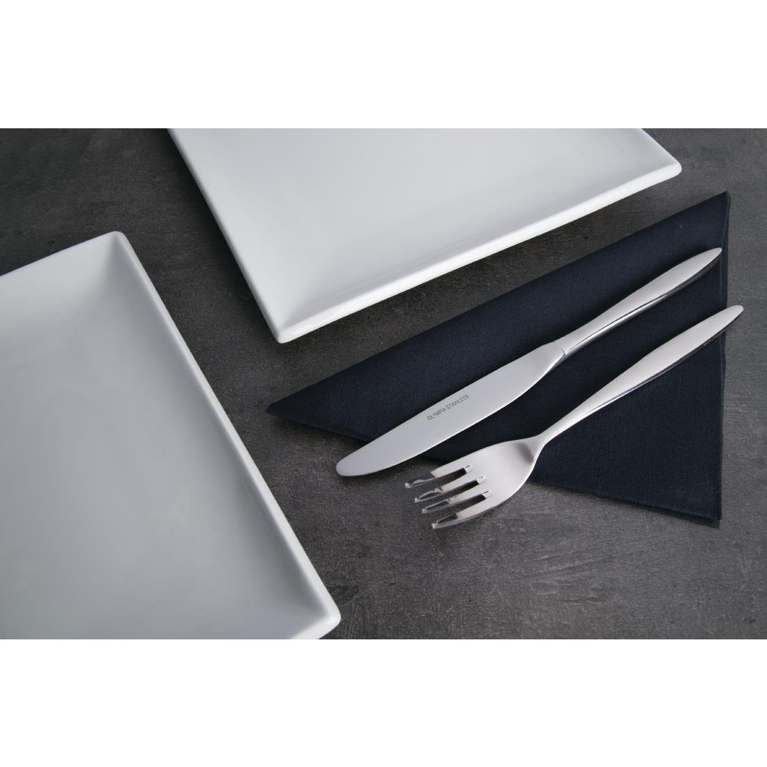 GC638 Olympia Saphir Dessert Fork (Pack of 12) JD Catering Equipment Solutions Ltd