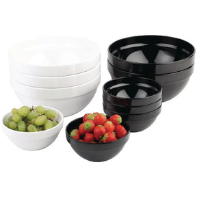 GC931 APS Frames White 0.5Ltr Melamine Bowl - JD Catering Equipment Solutions Ltd
