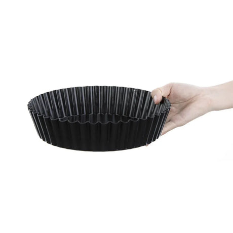 GC989 Vogue Deep Non-Stick Quiche Tin With Removable Base 250mm - JD Catering Equipment Solutions Ltd
