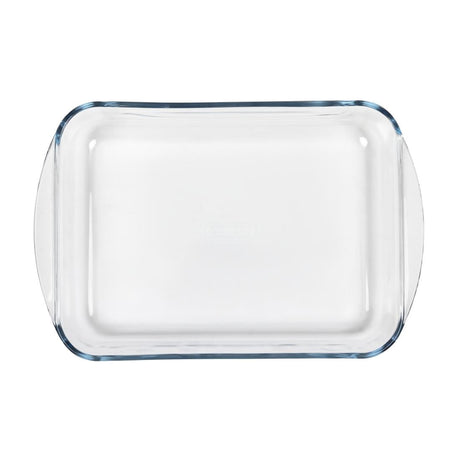 GD030 Pyrex Rectangular Glass Roasting Dish 350mm JD Catering Equipment Solutions Ltd