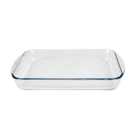 GD031 Pyrex Rectangular Glass Roaster Dish 400mm JD Catering Equipment Solutions Ltd