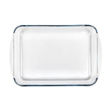 GD031 Pyrex Rectangular Glass Roaster Dish 400mm JD Catering Equipment Solutions Ltd