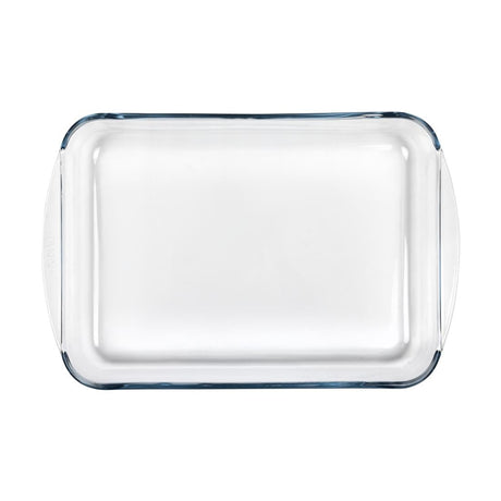 GD031 Pyrex Rectangular Glass Roaster Dish 400mm JD Catering Equipment Solutions Ltd